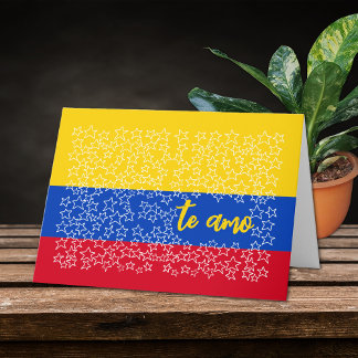 Festividades Cartão de Férias do Dia dos Namorados Espanhol na 