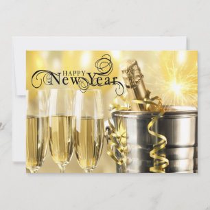 Festividades Cartão de Férias do feliz ano novo