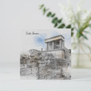 Festividades Cartão de Férias do Palácio de Knossos – Viagens à