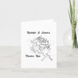 Festividades Cartão de Férias Dobrado