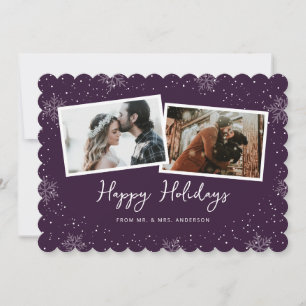 Festividades Cartão de Férias Feliz Casamento Recém-Casados Pur