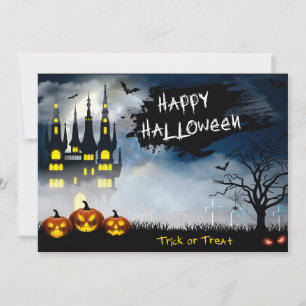 Festividades Cartão de Férias Feliz Halloween