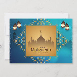 Festividades Cartão de Férias Feliz Muharram