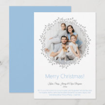 Cartão de Férias Flat de Férias Feliz de Natal