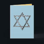 Festividades Cartão de férias Hanukkah<br><div class="desc">Esta forma de arte é uma maneira fácil de aprender, relaxante e divertida de criar belas imagens desenhando padrões estruturados. Quase qualquer um pode usá-la para criar belas imagens. Aumenta o foco e a criatividade, proporciona satisfação artística juntamente com um maior sentimento de bem-estar pessoal. É apreciada em todo o...</div>