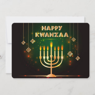 Festividades Cartão de Férias Kwanzaa