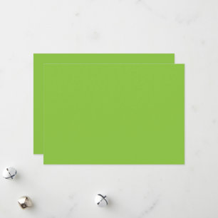 Festividades Cartão de Férias Minimalista Verde Moderno