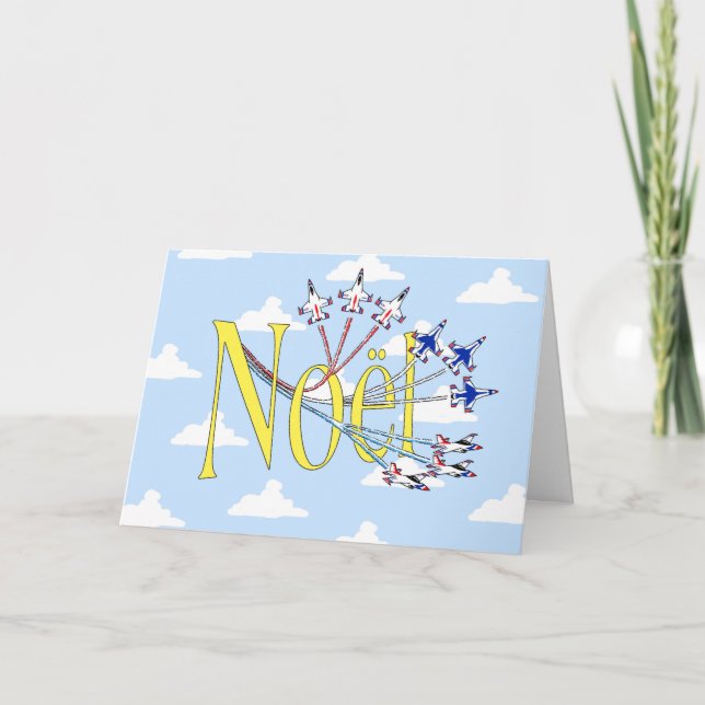Festividades Cartão de Férias Noel Thunderbird (Frente)