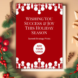 Festividades Cartão de Férias para Empresas | Texto Personaliza