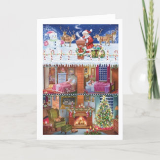 Festividades Cartão de férias para enviar desejos de calor