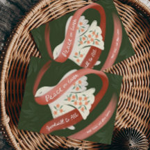 Cartão de Férias "Paz na Terra" com Dove