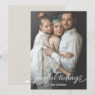 Festividades Cartão de Férias Personalizadas de Script de Tid