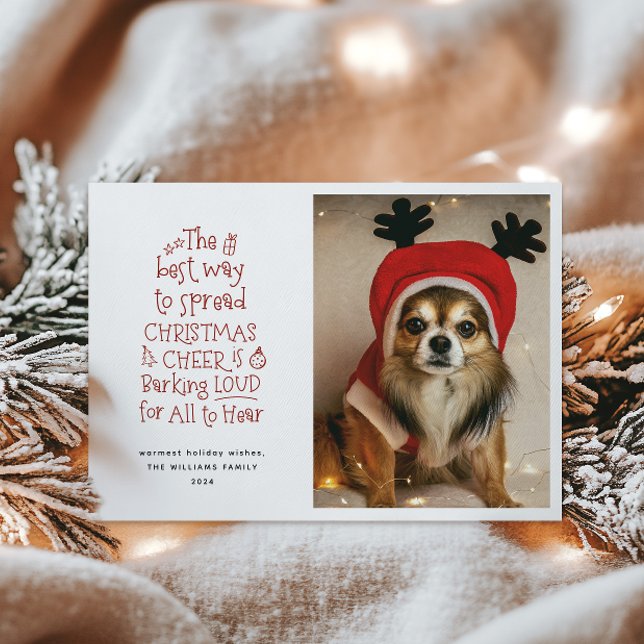 Festividades Cartão de Férias Pet de Natal (Criador carregado)