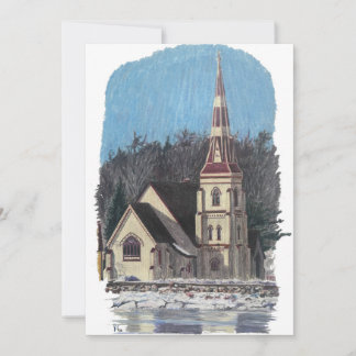 Festividades Cartão de Férias Planas da Nova Escócia