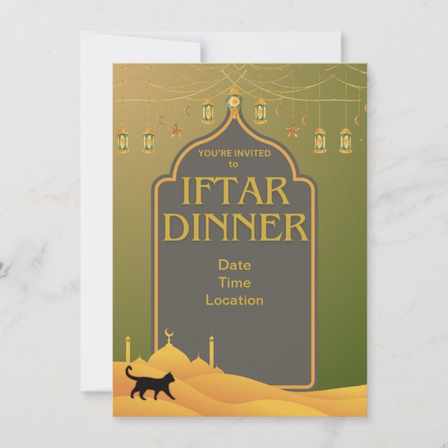 Festividades Cartão de Férias Plano (Frente)