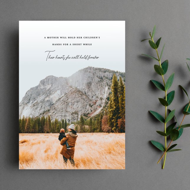 Festividades Cartão de Férias Plano com Citação Sincera do Dia  (Criador carregado)