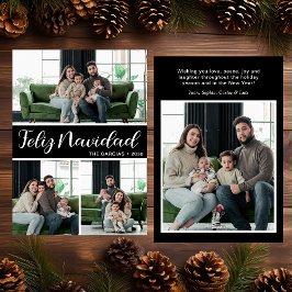 Festividades Cartão de Férias Plano Feliz Navidad 4