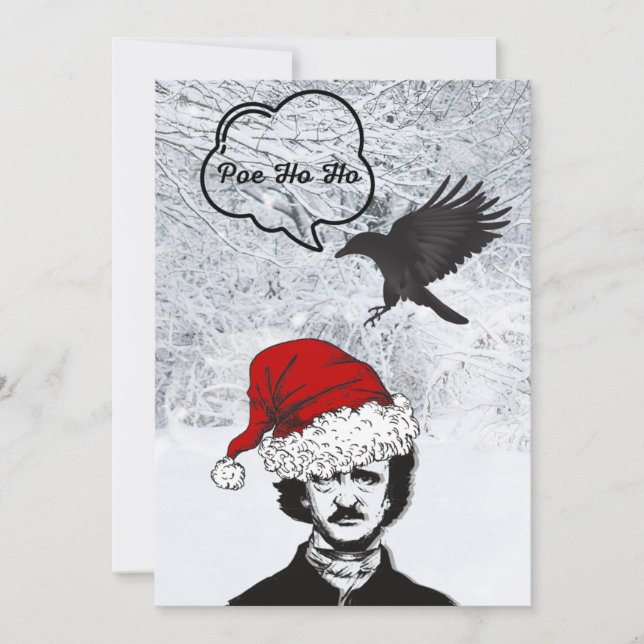 Festividades Cartão de Férias Poe Ho Ho (Frente)
