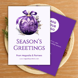 Festividades Cartão de Férias Profissional | Logotipo e site