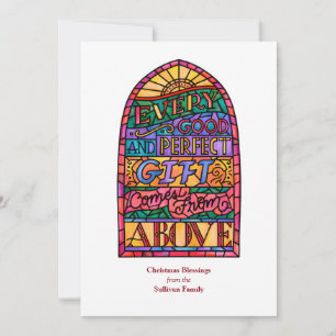 Festividades Cartão De Férias Religioso Não Fotográfico De 