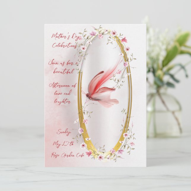 Festividades Cartão de férias simples (Em pé/Frente)