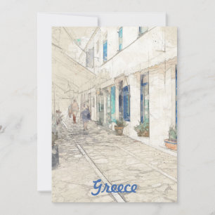 Festividades Cartão de Férias Spetses Grécia – Grego Tradiciona