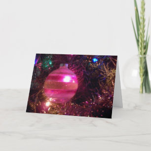 Festividades Cartão de Férias "Vintage Ornament" - Natal