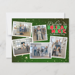 Festividades Cartão de Foto da Magia de Férias