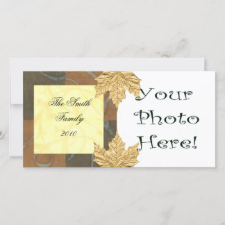 Festividades Cartão de foto de Outono/Feriado