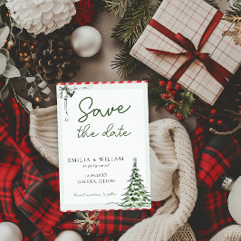 Festividades Cartão de Foto de Salvar a Data de Casamento de Na
