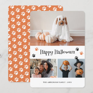 Festividades Cartão de Halloween de Pet Fotografia Pet Pet Pet 