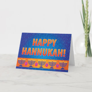 Festividades Cartão de Hannukah