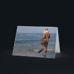 Festividades Cartão de Havaí dos Snorkels do papai noel<br><div class="desc">Cronometra frequentemente o papai noel faz uma parada nas ilhas havaianas e tende a tentar muitos esportes de água diferentes. Em sua viagem que mais recente decidiu que snorkeling poderia ser divertimento, assim que ele fez seu passeio na montanha longo através das areias mornas e dirigiu-o para fora ao mar....</div>