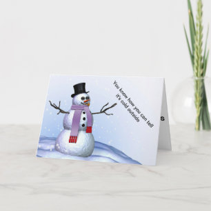 Festividades Cartão de Inverno Ensino Encantado