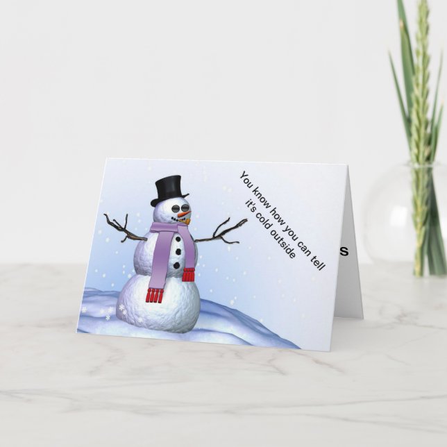 Festividades Cartão de Inverno Ensino Encantado (Frente)