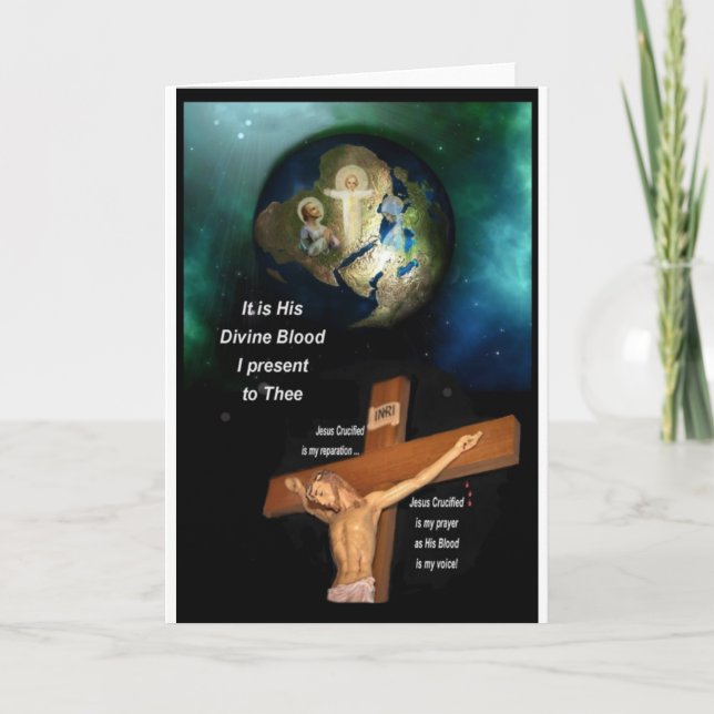 Festividades Cartão de Lenton para Pessoas Religiosas (Frente)