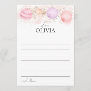 Festividades Cartão de Mensagem de Primeira Viagem em Torno da