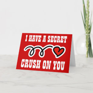Festividades Cartão de namorados com mensagem de amor secreta