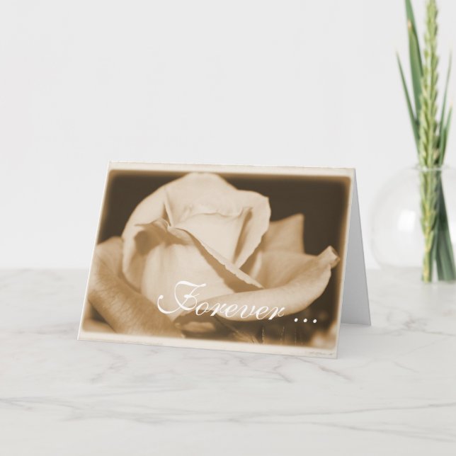 Festividades Cartão de namorados de Amor para Sempre (Frente)