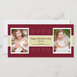 Festividades Cartão de namorados de Fotografias do Red Heart