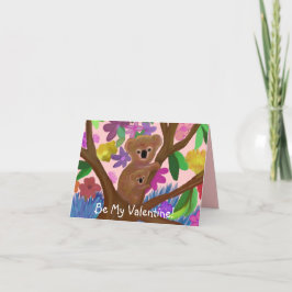 Festividades Cartão de Namorados Koala Bears