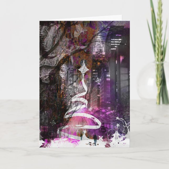 Festividades Cartão de Natal (Frente)