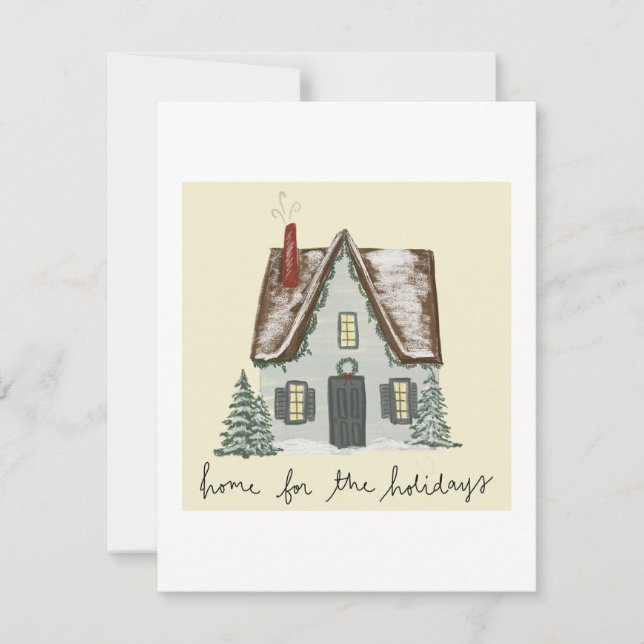 Festividades Cartão de Natal (Frente)