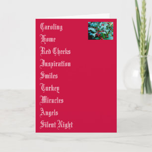 Festividades Cartão de Natal