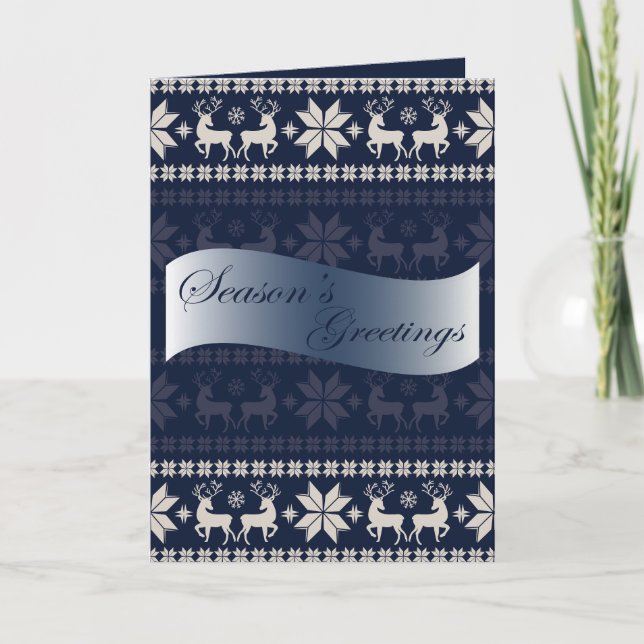 Festividades Cartão de Natal (Frente)