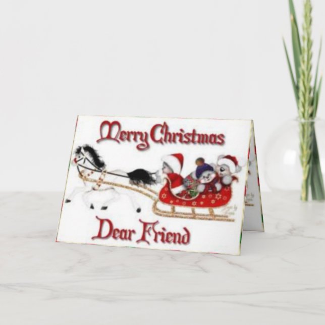 Festividades Cartão de Natal (Frente)