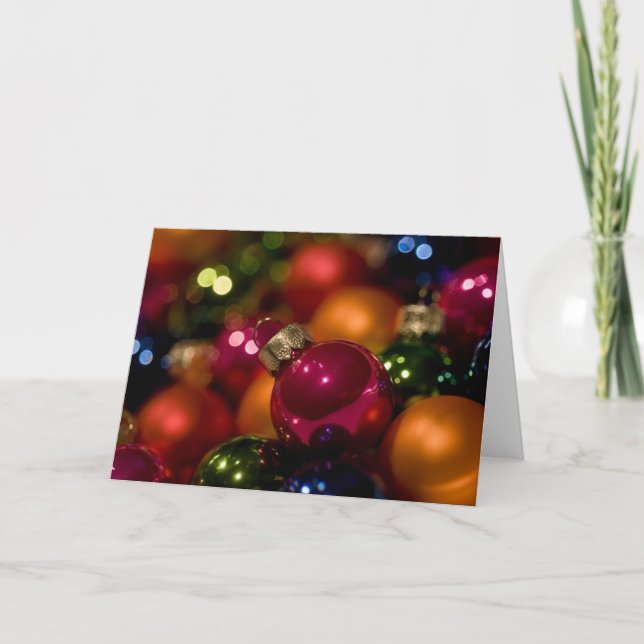 Festividades cartão de natal (Frente)