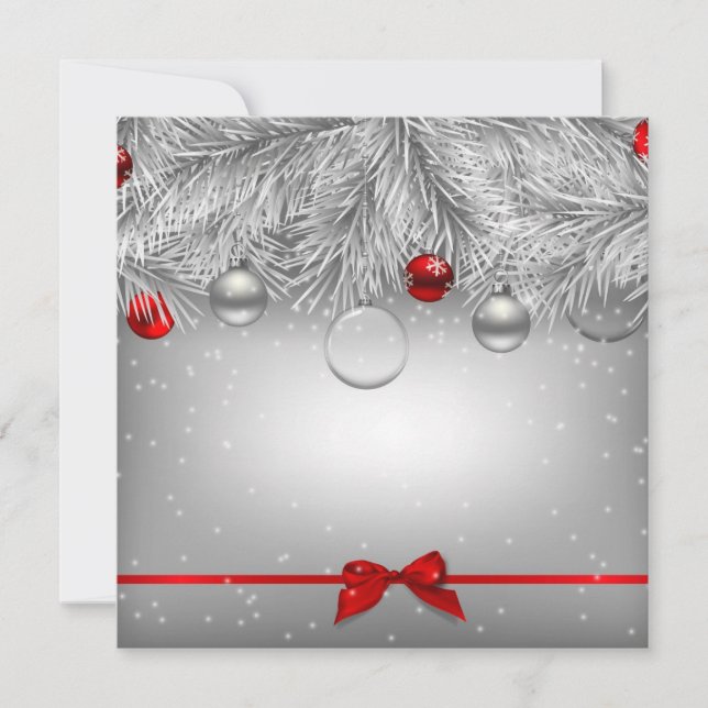 Festividades Cartão de Natal (Frente)