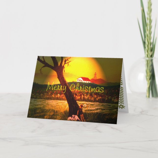 Festividades Cartão de Natal (Frente)