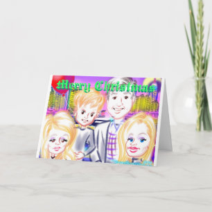 Festividades Cartão de Natal 12a das caricaturas